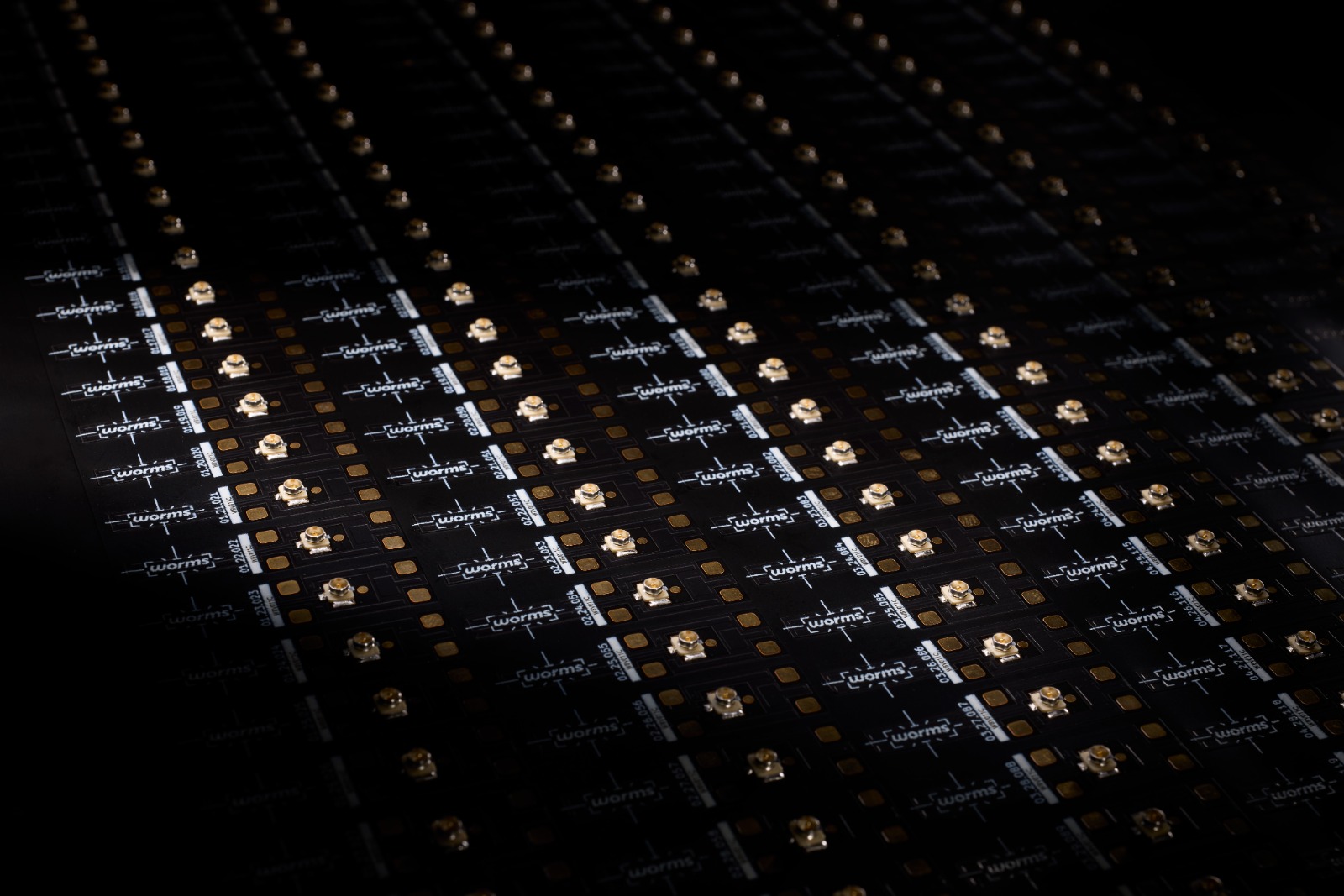 Long sensor sheet in production
